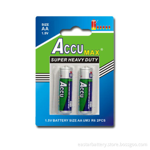 AA Carbon Batteries R6